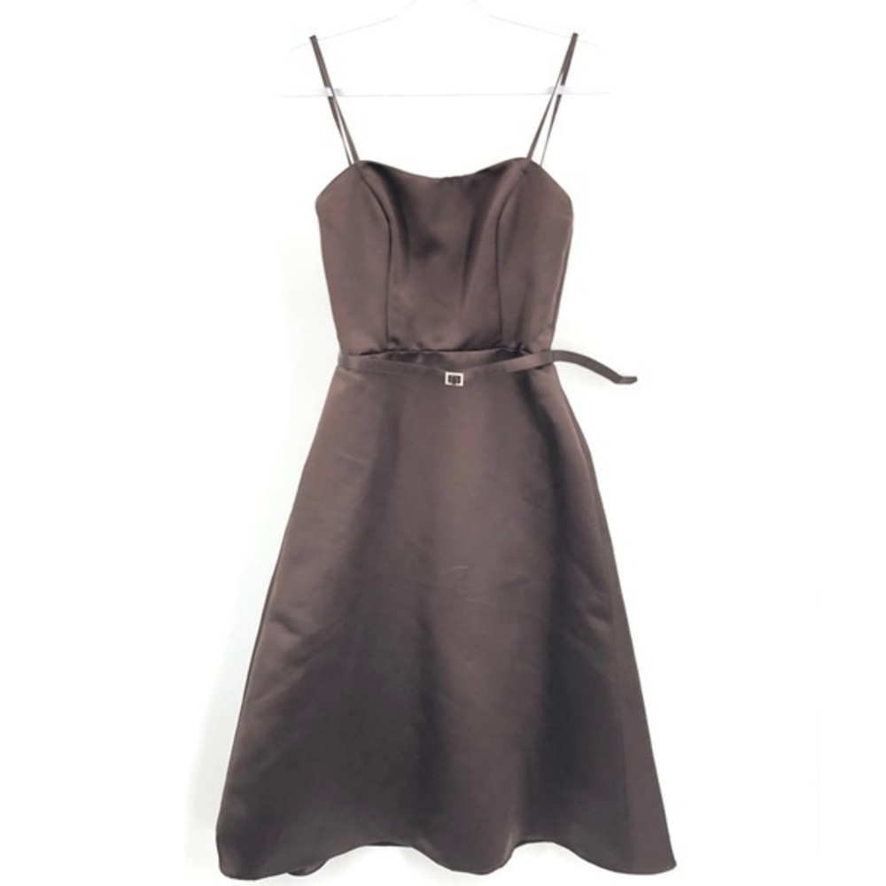 WTOO Women’s Size 4 Chocolate Sleeveless Dress